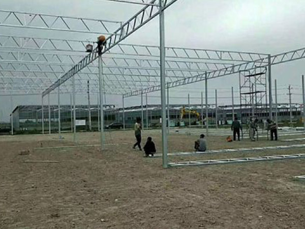 萊蕪大棚骨架搭建